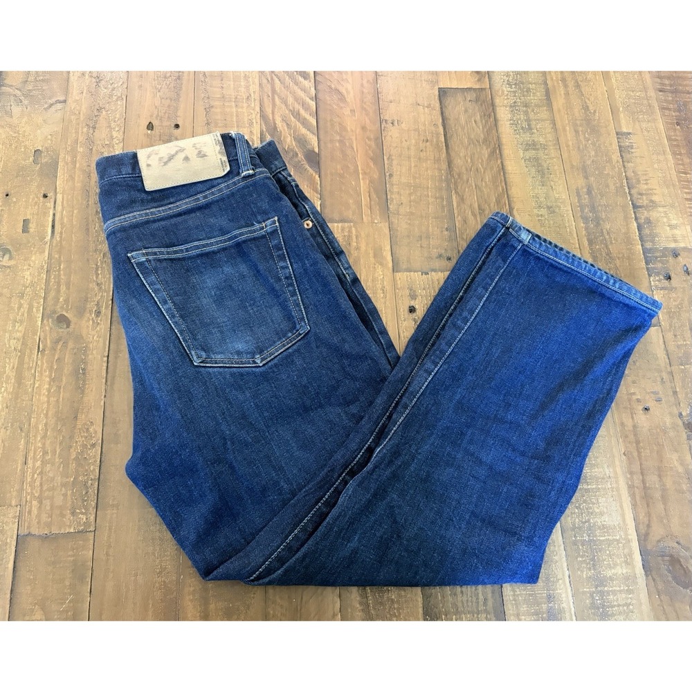Buck Mason Ford Standard Selvedge Jeans Mens 30x25 Double Dipped Denim USA Style